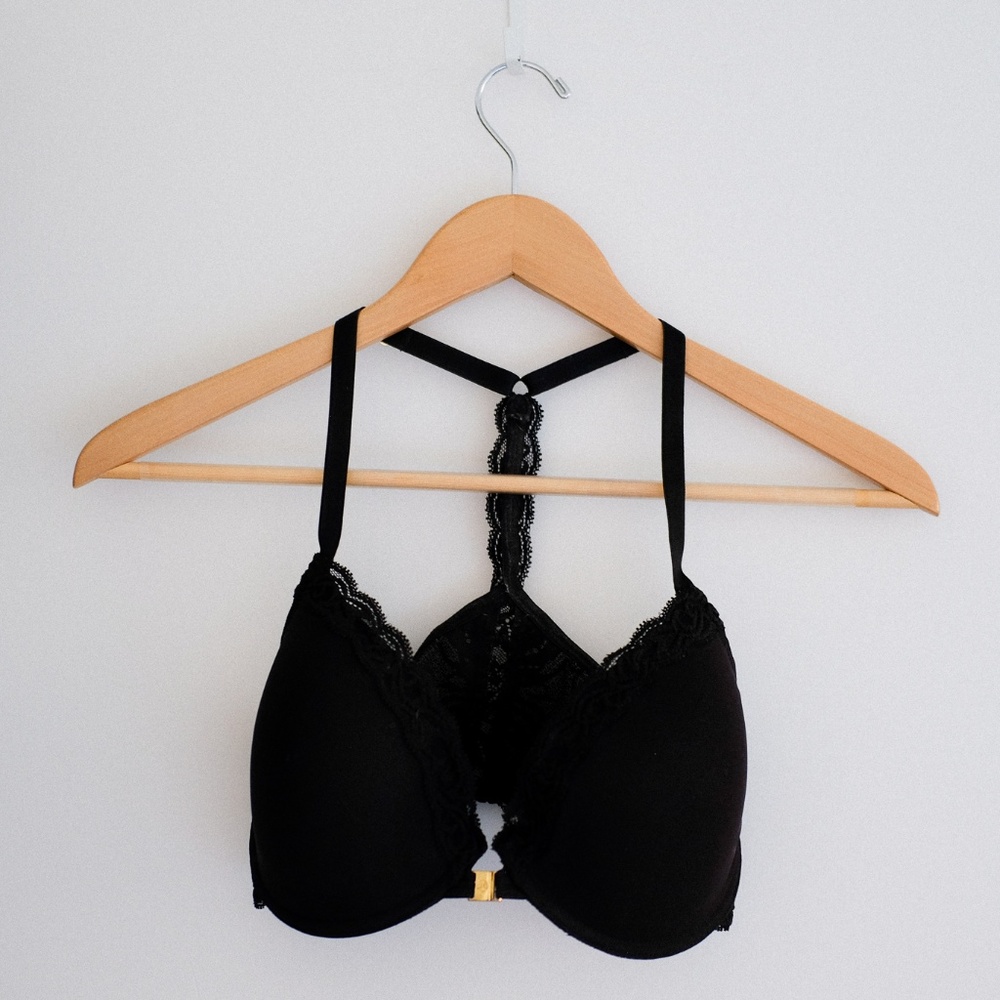 Black Racerback Bra from Journelle